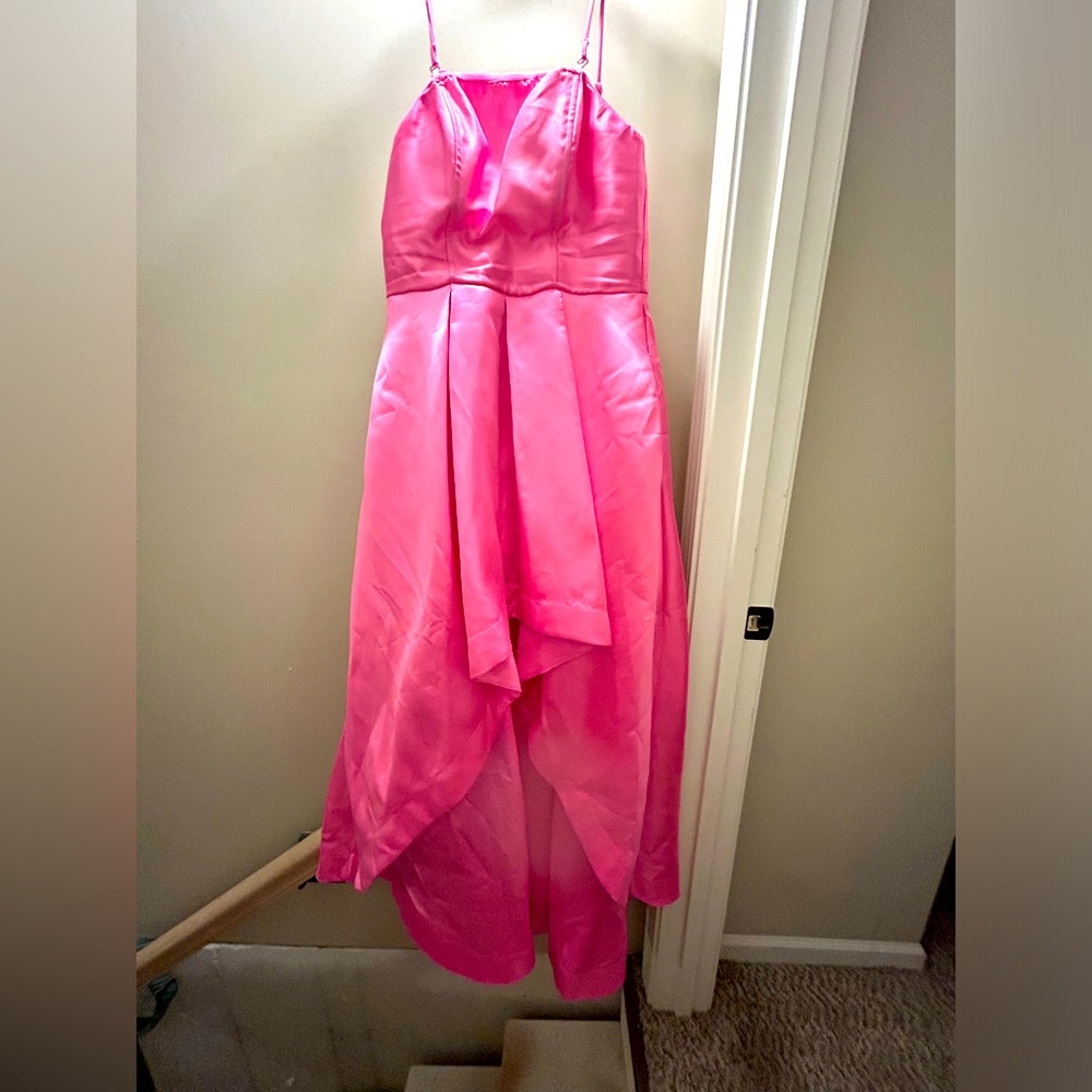 pink formal dress prom